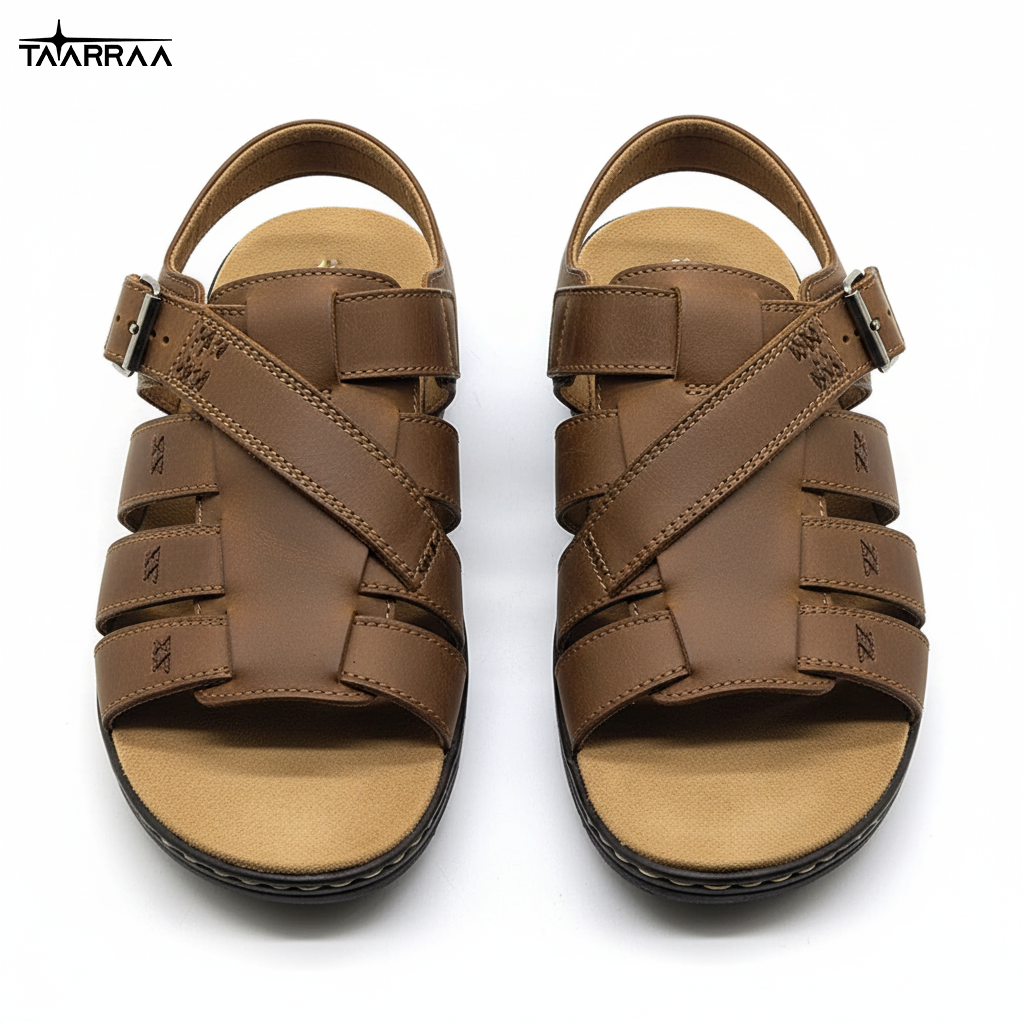Brown Leather Sandals