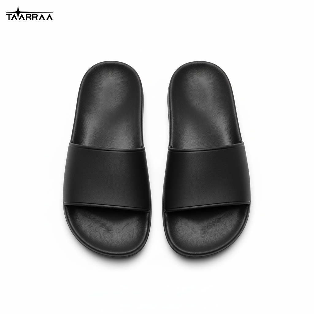 Black Indoor Slippers
