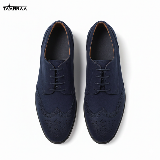 Navy Blue Casual Lace-Ups